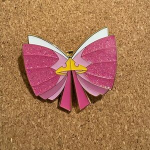 Loungefly Disney Princess Glitter Bow Blind Box Enamel Pin - Sleeping Beauty
